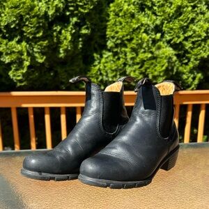 Bluestone Heeled Boots - Black